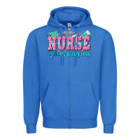 True Royal nurse in progress Zipper Hoodie - NancyCooperArtShop