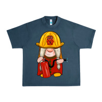Midnight Navy firefighter gnomes Urban Heavy Tee - Artiststas