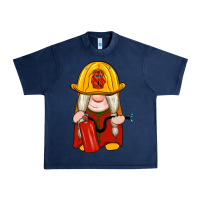 Navy firefighter gnomes Urban Heavy Tee - Artiststas