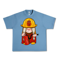 Pebble Blue firefighter gnomes Urban Heavy Tee - Artiststas