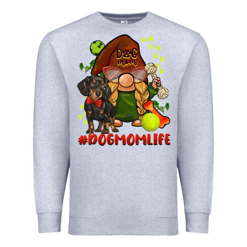Dog Mom  Life Gnome Premium Sweatshirt by BarkalooDesign | Teevron