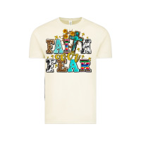 Vintage Arctic faith over fear with cross and sunflowers Vintage Tee - AdoDesignShop