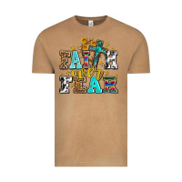 Vintage Camel faith over fear with cross and sunflowers Vintage Tee - AdoDesignShop
