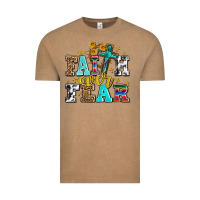 Vintage Coffee faith over fear with cross and sunflowers Vintage Tee - AdoDesignShop