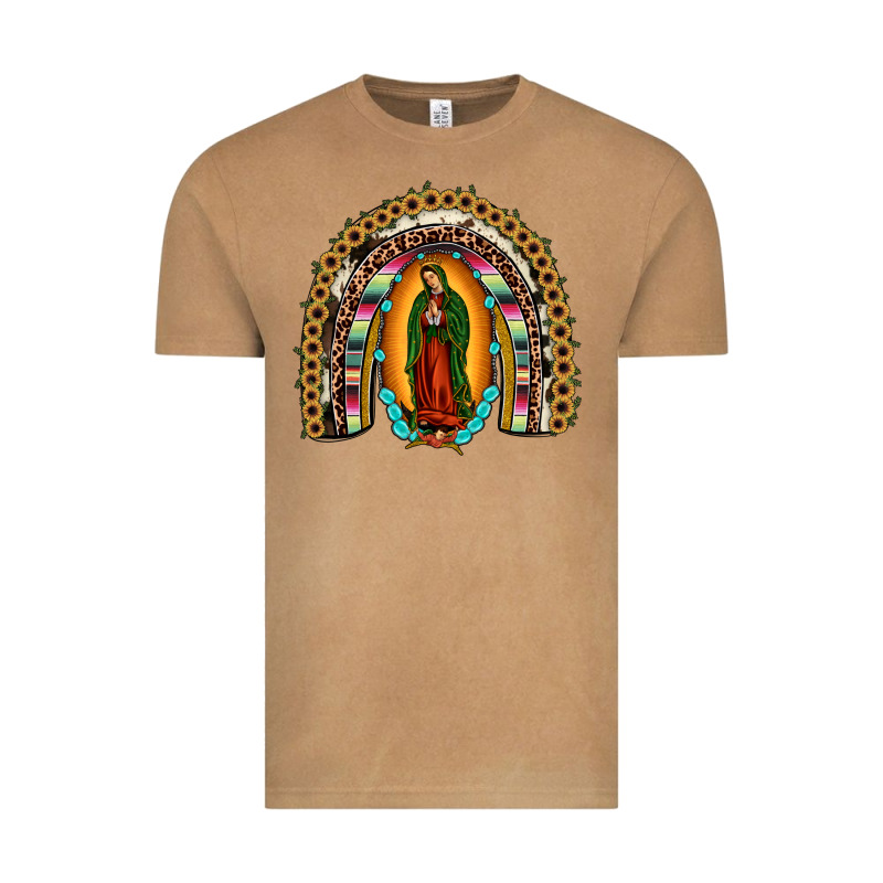 Our Lady Of Guadalupe Rainbow Vintage Tee by JahusDesignShop | Teevron