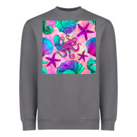 Storm summer beach seamless pattern Heavyweight Sweatshirt - BundleAndBundleShop