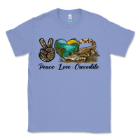 Peace Love Crocodile Classic Tee | Teevron