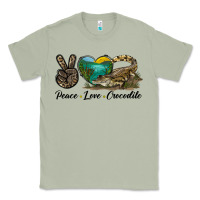 Matcha Peace Love Crocodile Classic Tee - LillyAllenDesigns