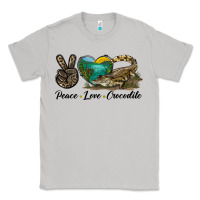 Moon Dust Peace Love Crocodile Classic Tee - LillyAllenDesigns