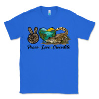 True Royal Peace Love Crocodile Classic Tee - LillyAllenDesigns