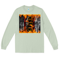 Matcha Western Firefighter Dad Long Sleeve Tee - LillyAllenDesigns
