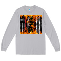 Moon Dust Western Firefighter Dad Long Sleeve Tee - LillyAllenDesigns