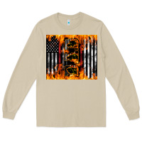 Mushroom Western Firefighter Dad Long Sleeve Tee - LillyAllenDesigns