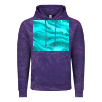 Cloud Purple turquoise glitter Vintage Hoodie - JahusDesignShop