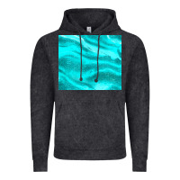Vintage Black turquoise glitter Vintage Hoodie - JahusDesignShop
