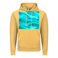 Vintage Mustard turquoise glitter Vintage Hoodie - JahusDesignShop