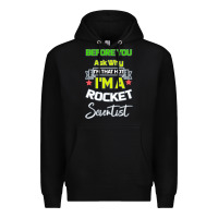 Black Rocket Scientist Why I m Hot Gift Premium Hoodie - Bettercallsaul