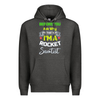 Charcoal Heather Rocket Scientist Why I m Hot Gift Premium Hoodie - Bettercallsaul