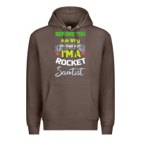 Coffee Rocket Scientist Why I m Hot Gift Premium Hoodie - Bettercallsaul