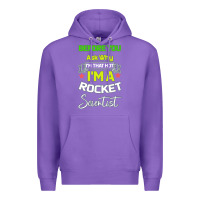 Purple Rocket Scientist Why I m Hot Gift Premium Hoodie - Bettercallsaul