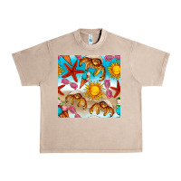 French Oak beach seamless pattern Urban Heavy Tee - BundleAndBundleShop
