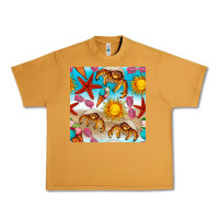 Peanut Butter beach seamless pattern Urban Heavy Tee - BundleAndBundleShop