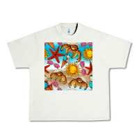 Pistachio beach seamless pattern Urban Heavy Tee - BundleAndBundleShop