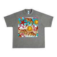 Tornado beach seamless pattern Urban Heavy Tee - BundleAndBundleShop