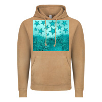 Vintage Camel turquoise glitter star Vintage Hoodie - JahusDesignShop