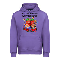 Tulip its fine were fine everything is fine Urban Hoodie - CowGirlArtShop