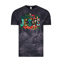 Cloud Black all my hope is in jesus Vintage Tee - Jasminsmagicworld