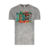 Cloud Rock all my hope is in jesus Vintage Tee - Jasminsmagicworld