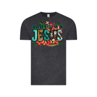 Vintage Black all my hope is in jesus Vintage Tee - Jasminsmagicworld