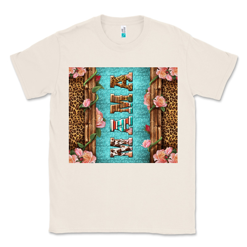 Western Mama Pink Roses Mother's Day Classic Tee by LillyAllenDesigns | Teevron