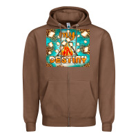 Chestnut my destiny Zipper Hoodie - NancyCooperArtShop