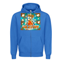 True Royal my destiny Zipper Hoodie - NancyCooperArtShop