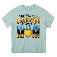 Arona my favorite lacrosse player calls me mom Heavy Core Tee - Zillion Design Studio