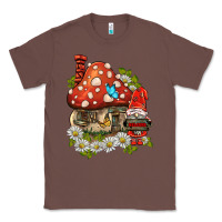 Chestnut welcome gnome ladybug Classic Tee - BarkalooDesign