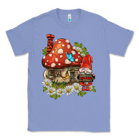 Colony Blue welcome gnome ladybug Classic Tee - BarkalooDesign