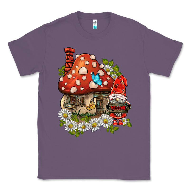 Welcome Gnome Ladybug Classic Tee by BarkalooDesign | Teevron