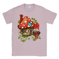 Lilac welcome gnome ladybug Classic Tee - BarkalooDesign