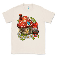 Natural welcome gnome ladybug Classic Tee - BarkalooDesign