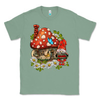 Sage welcome gnome ladybug Classic Tee - BarkalooDesign