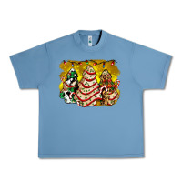 Pebble Blue christmas tree cake and christmas pattern ado Urban Heavy Tee - AdoDesignShop