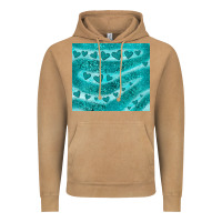 Vintage Camel turquoise glitter heart Vintage Hoodie - JahusDesignShop