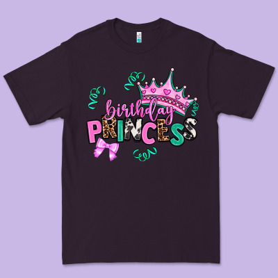Birthday Princess Premium Tee Designed By Adodesignshop