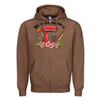 Chestnut life is what you bake it Zipper Hoodie - MaliasSmallBusiness