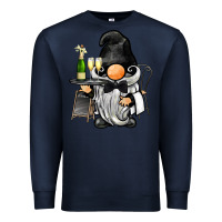 Navy waiter gnome Premium Sweatshirt - BarkalooDesign