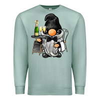 Seafoam waiter gnome Premium Sweatshirt - BarkalooDesign