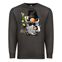 Smoke waiter gnome Premium Sweatshirt - BarkalooDesign